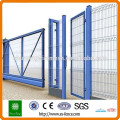 Steel iron gate design fence gate designs